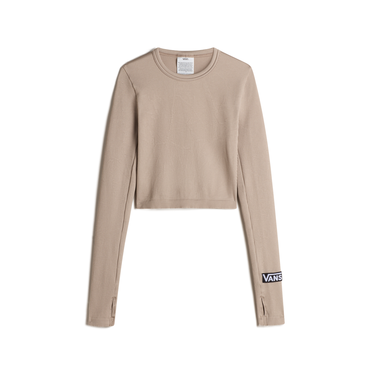 VANS MTE Crosspath Seamless LS Crop MUSHROOM kép 1