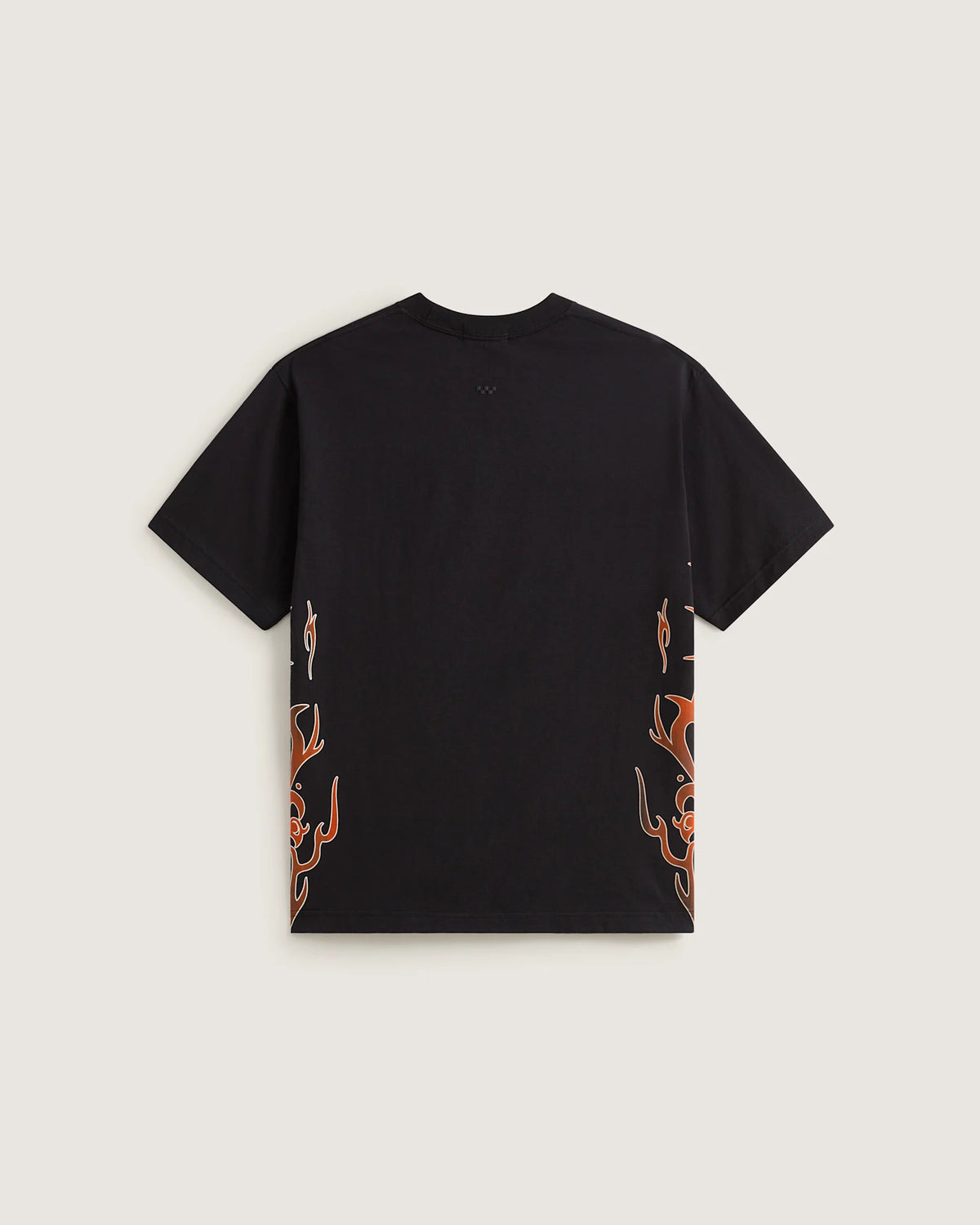 VANS Dayana Side Tribal SS Tee Black Póló VN000S19BLK1 - 2
