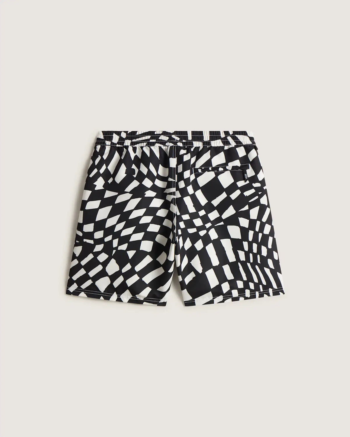 VANS Primary II Elastic Printed Boardshort Black/White Úszónadrág VN000SQDY281 - 2
