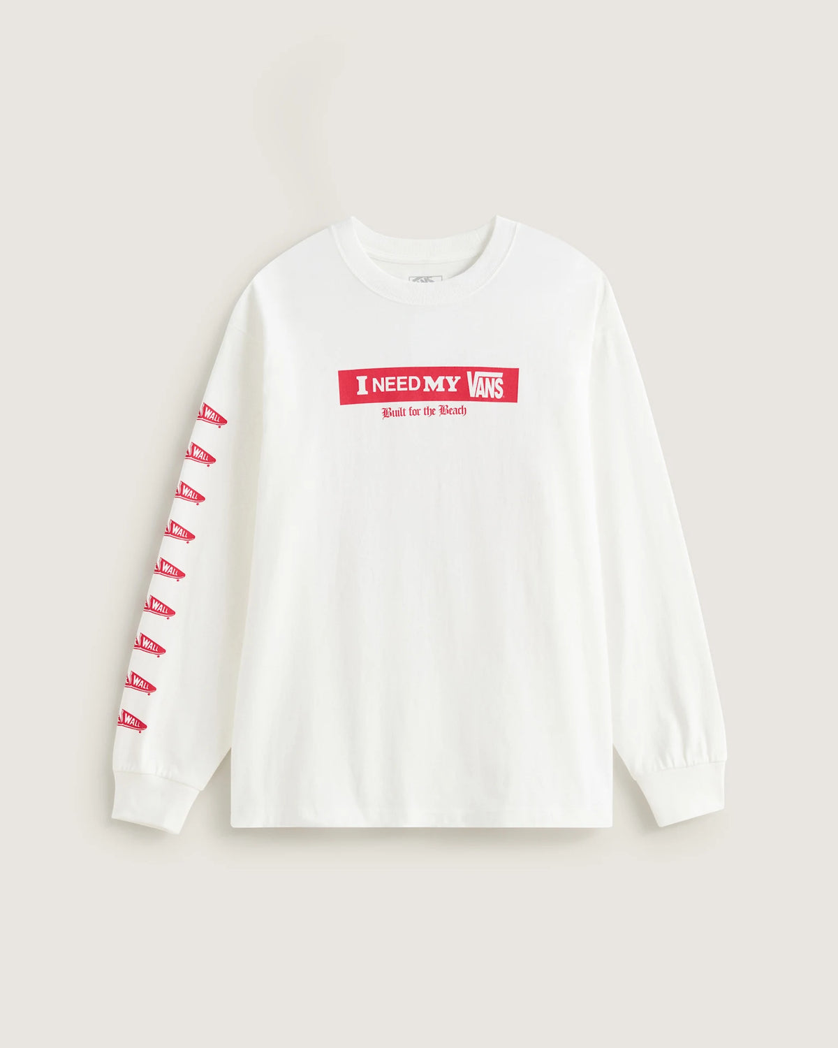VANS I Need My LS Tee White Póló VN000SRDWHT1 - 1
