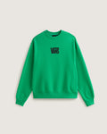 VANS Stretch Logo Crew Vivid Verdant Pulóver VN000STSFLX1 - 1