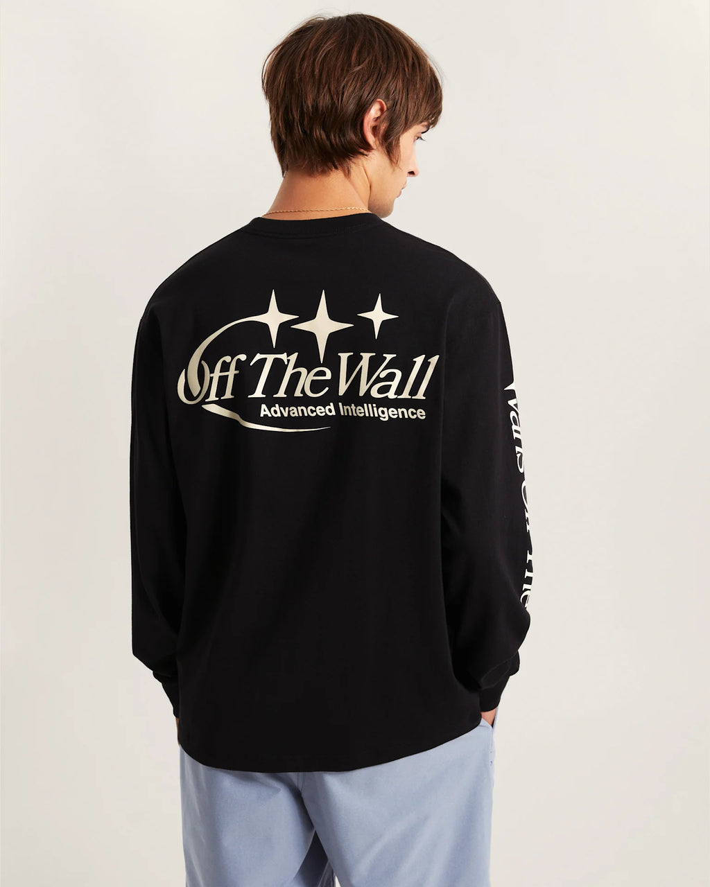 VANS Advanced Vee LS Tee Black Póló VN000SX4BLK1 - 4