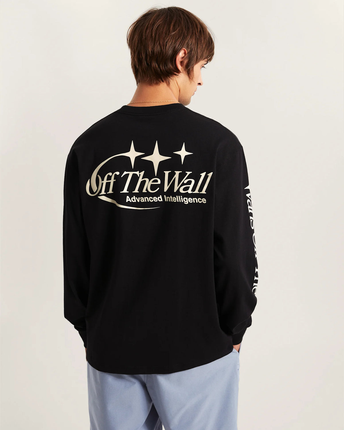 VANS Advanced Vee LS Tee Black Póló VN000SX4BLK1 - 4