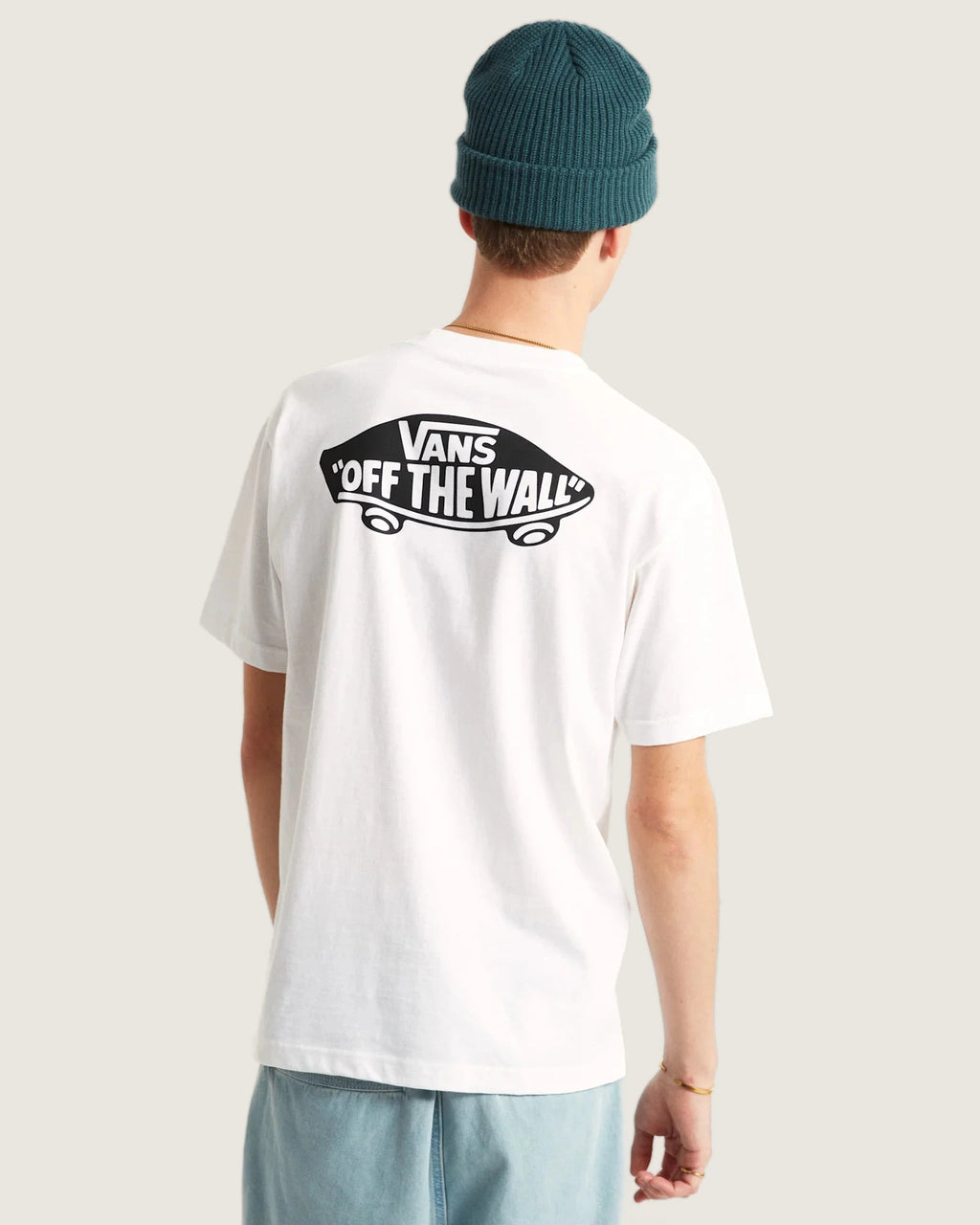 Vans Double Standard SS Tee White/Black Textil VN000SYDYB21 - 4