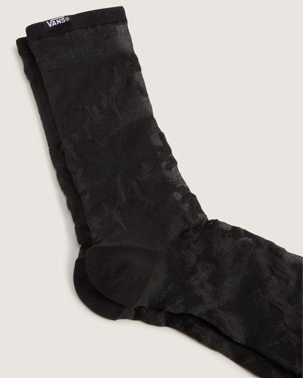 VANS Hazy Sheer Crew Black Zokni VN000SYPBLK1 - 3