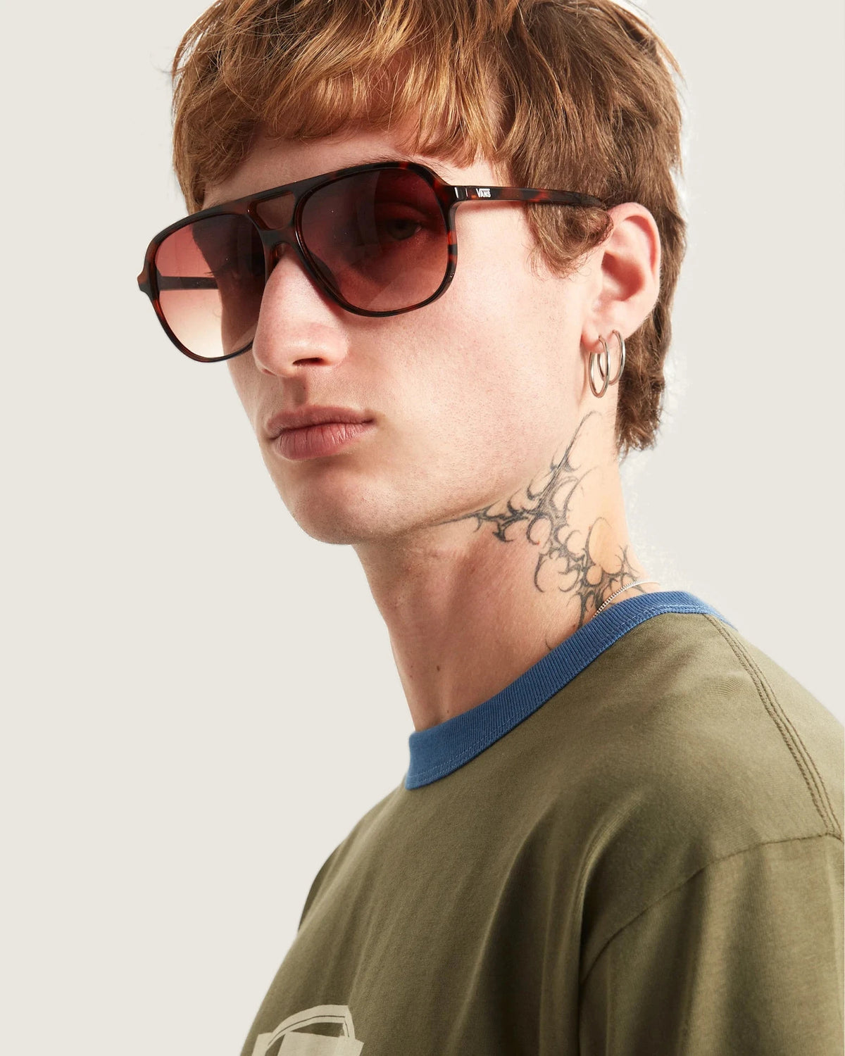 VANS Welton Sunglasses Tortoise Shell Napszemüveg VN000T0A1RE1 - 4