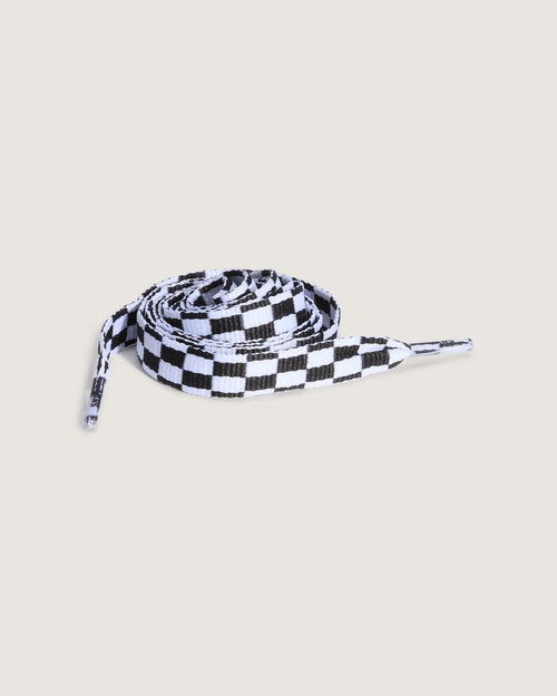 VANS Vans Fat Laces Checkerboard Black/White Cipőfűző VN000T0GY281 - 2