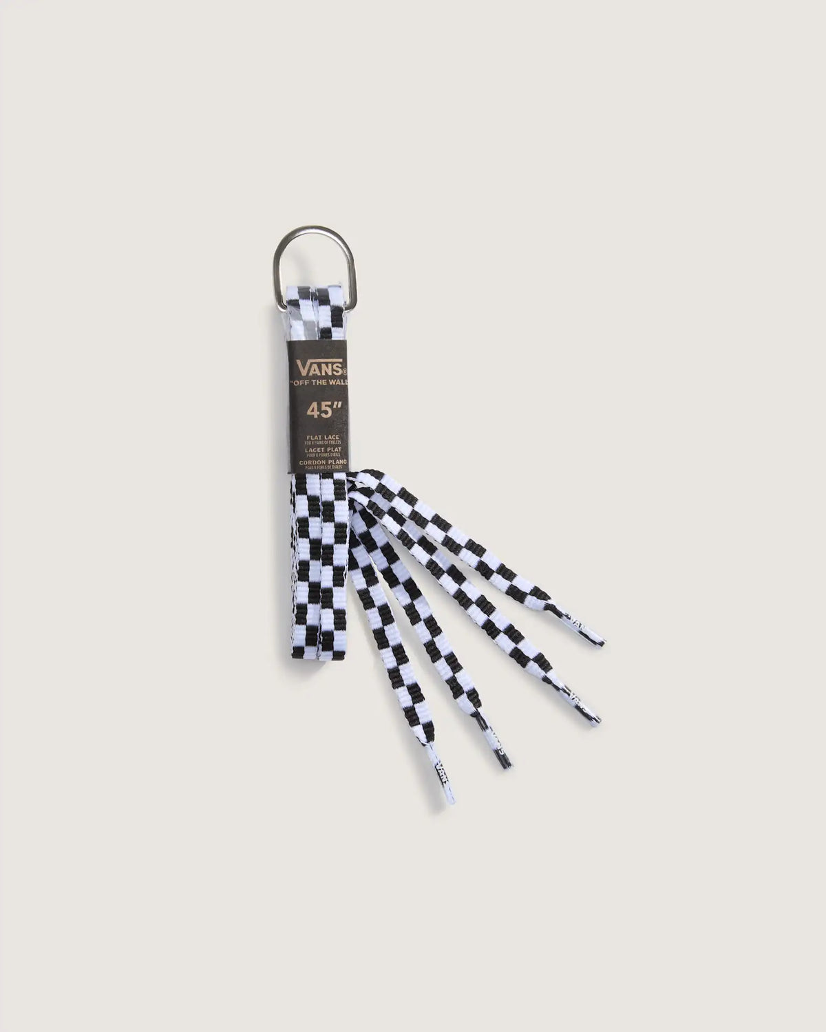 VANS Vans Laces Checkerboard Black/White Cipőfűző VN000T0HY281 - 1