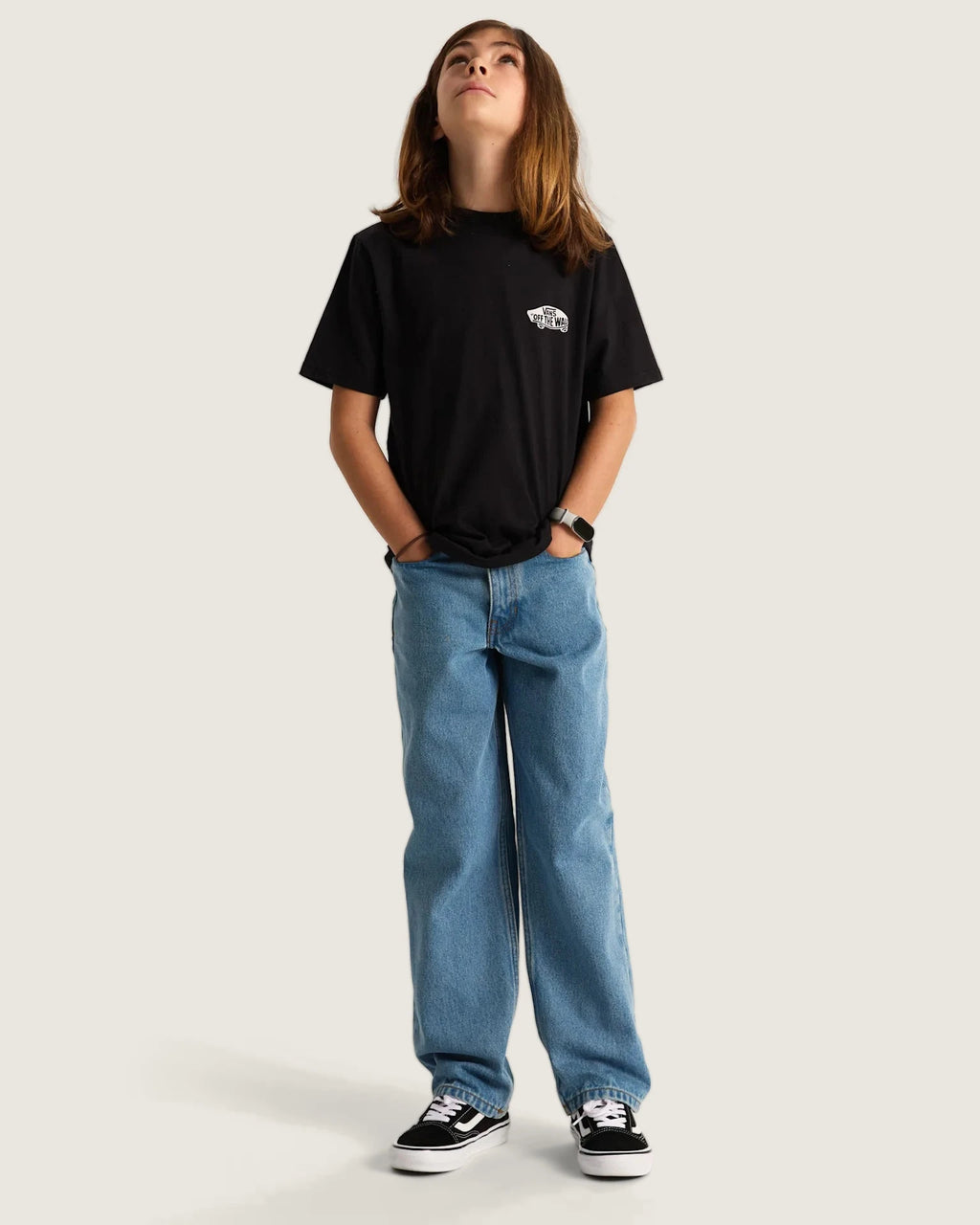 Vans Double Standard SS Tee Black Textil VN000T30BLK1 - 5