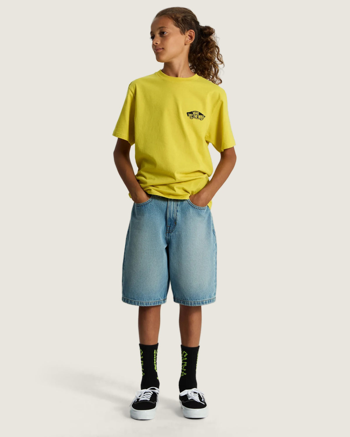 VANS Double Standard SS Tee Dusty Gold Póló VN000T30GRV1 - 4