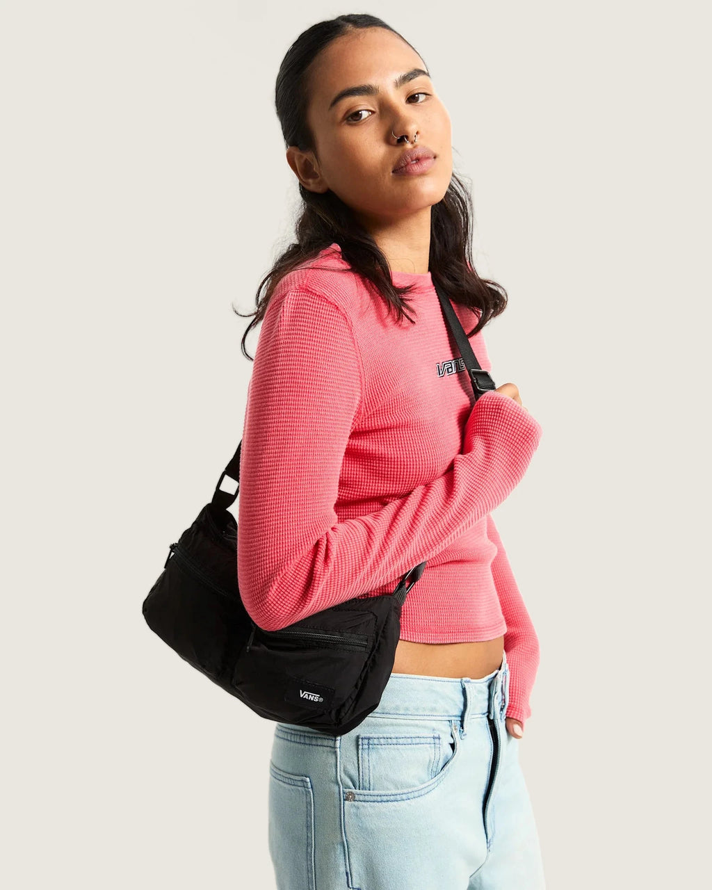 VANS Prater Purse Black Oldaltáska VN000T66BLK1 - 5