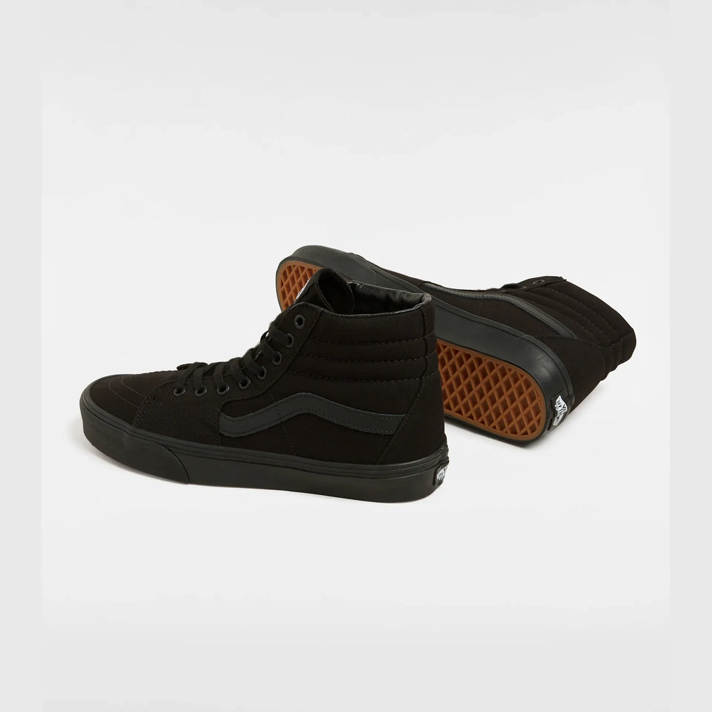 VANS UA SK8-Hi Black/Black/Black Cipő kép 3