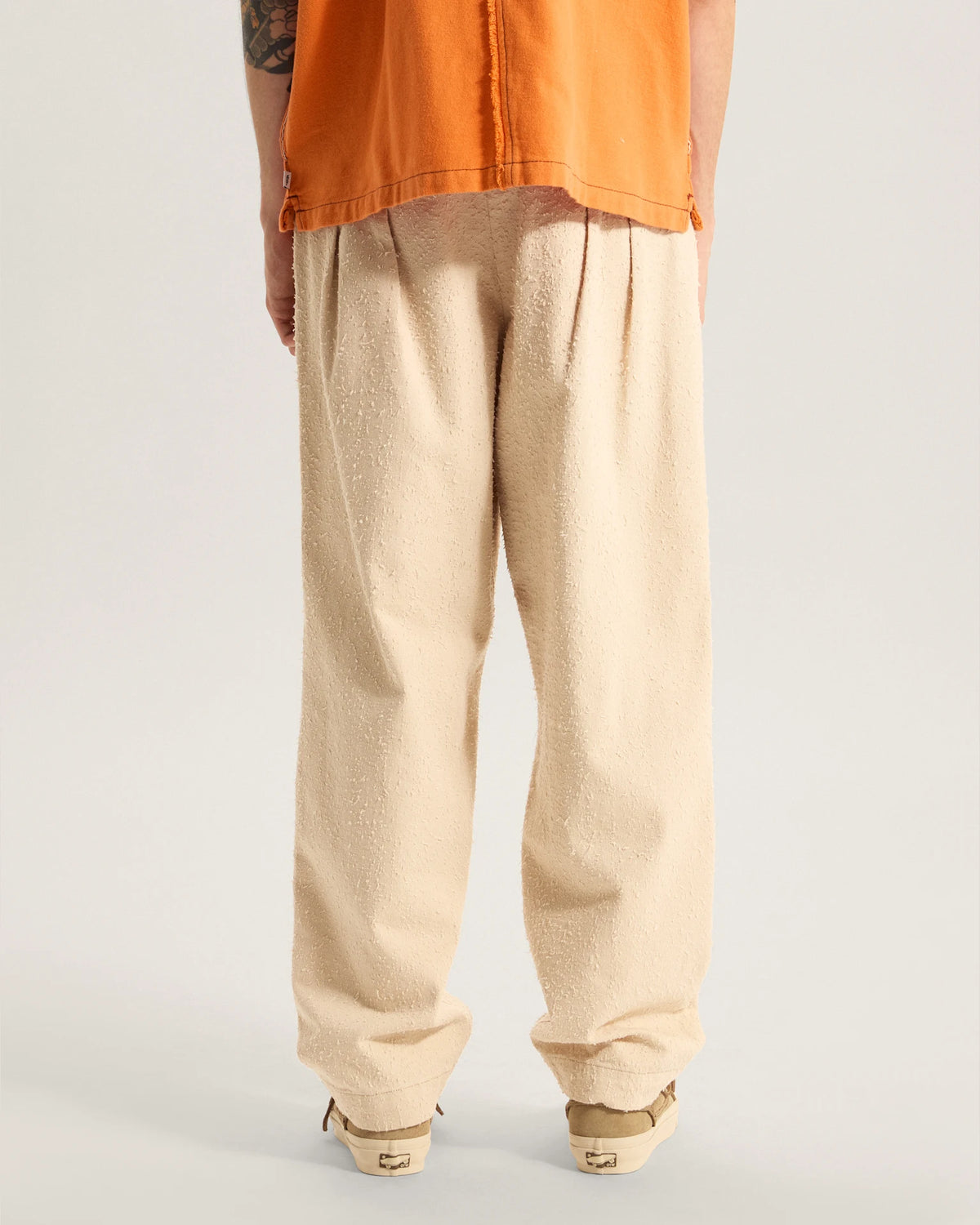 Vans OTW Back Pleated Trousers CREME BRULE Textil VN000TSACHW1 - 4