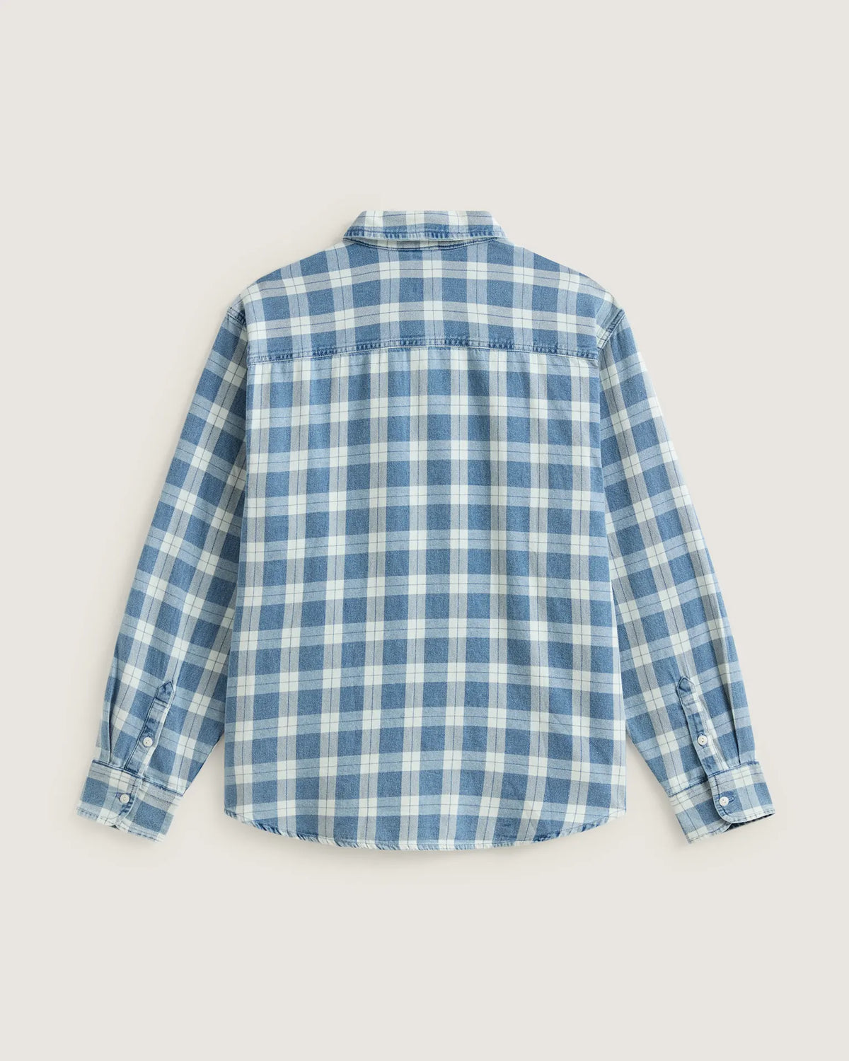 Vans Lawson Vintage Indigo LS Shirt Bleach Indigo Textil VN000U56HEC1 - 2