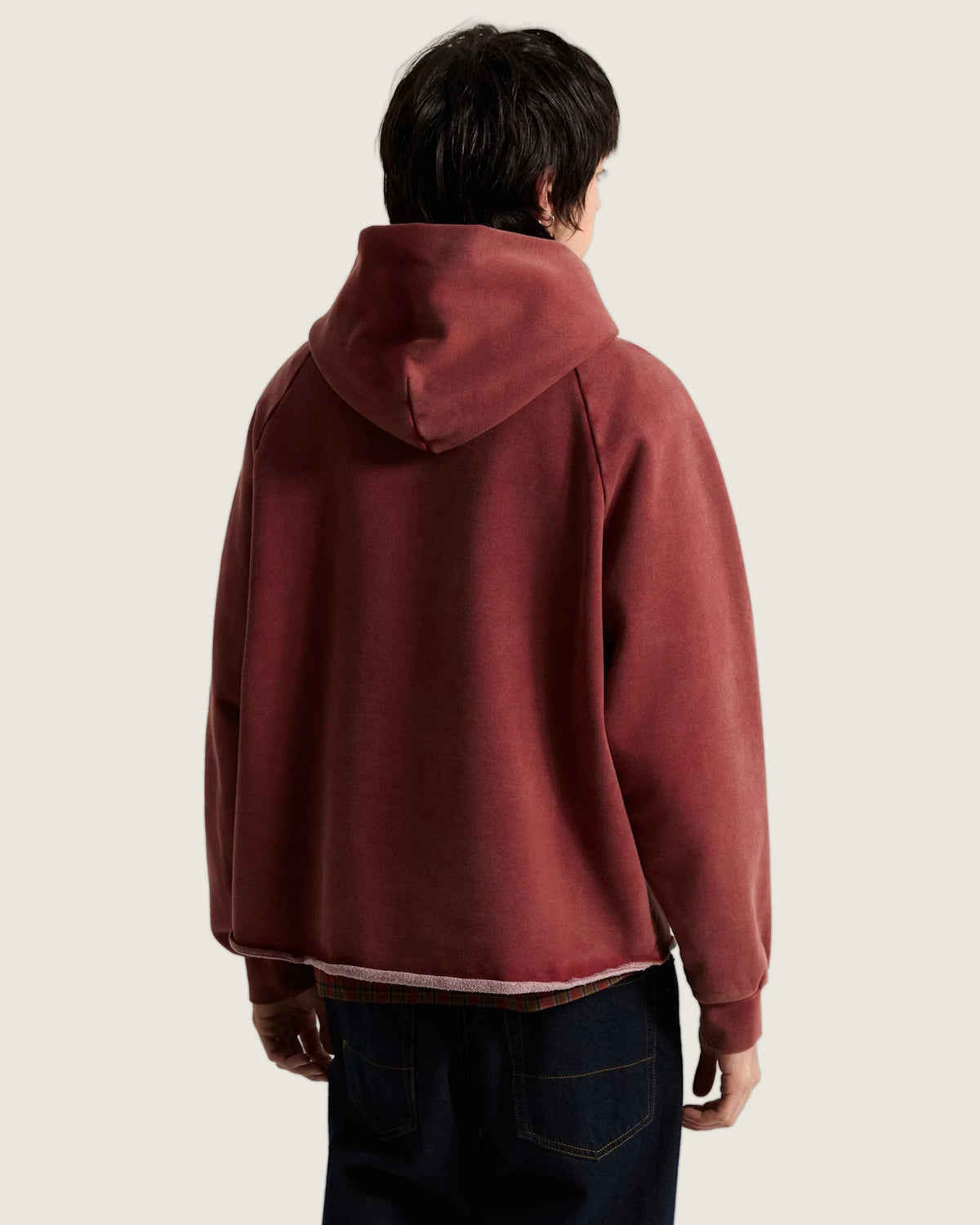 Vans Tilt Rolled Hem Pullover Poppy Ember Textil VN000U98H891 - 4