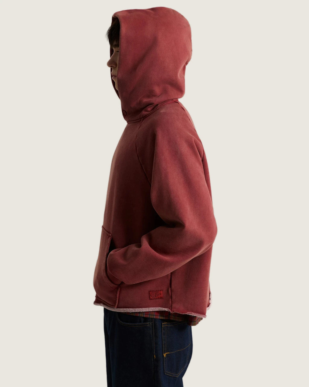 Vans Tilt Rolled Hem Pullover Poppy Ember Textil VN000U98H891 - 5