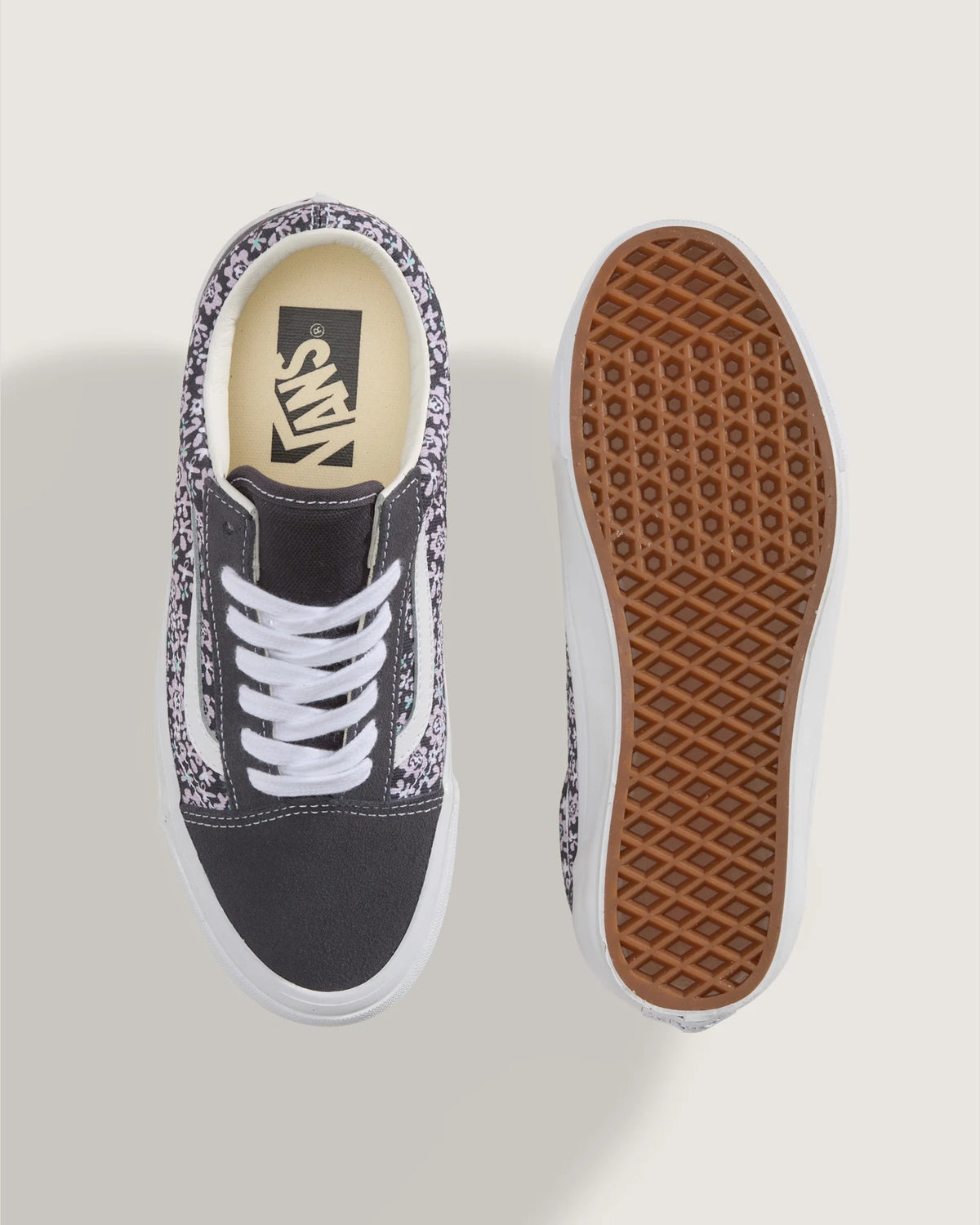 Vans LX Old Skool FLORAL Pale Petal/Mint Cipő VN000VB30SR1 - 5