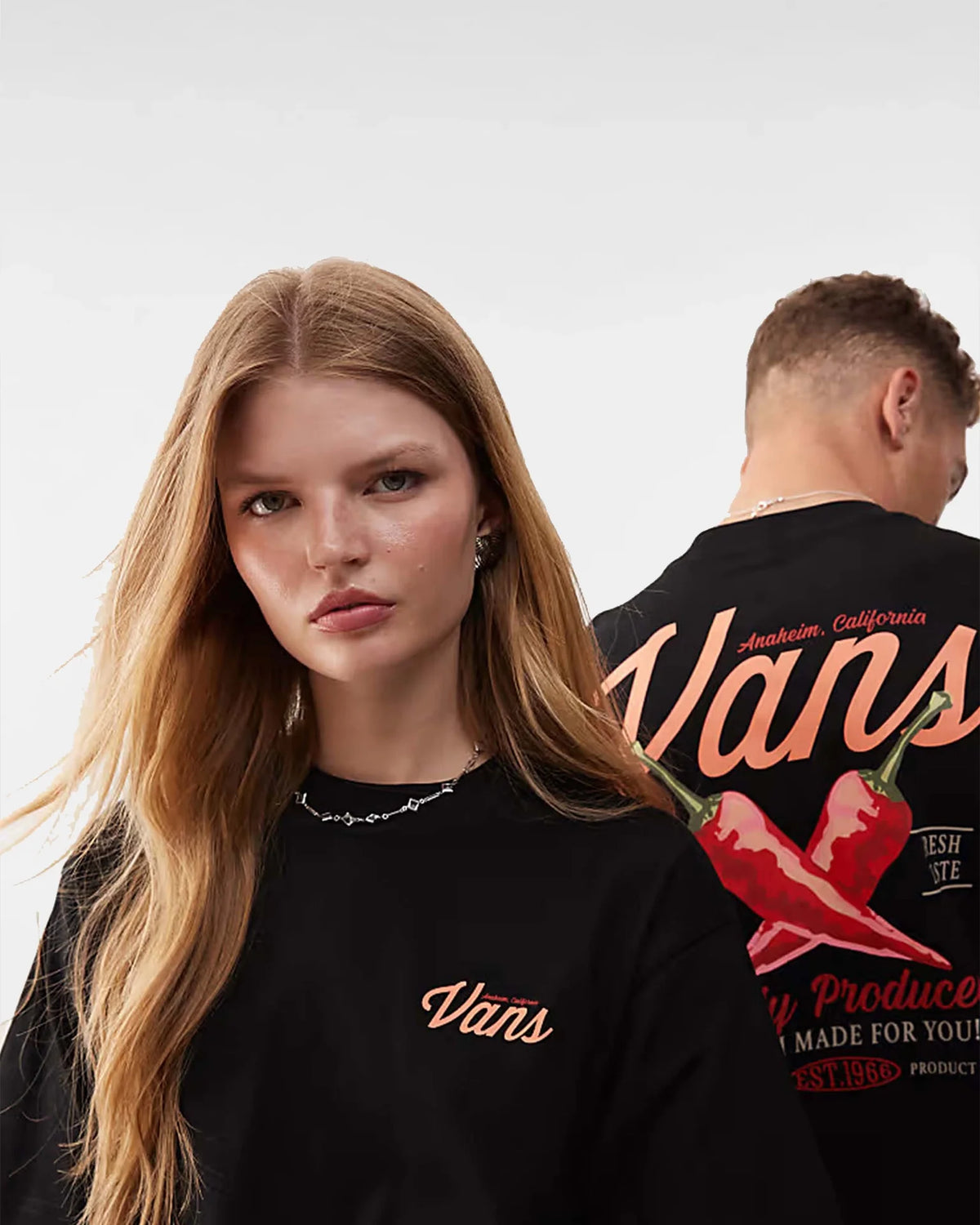 VANS LOCAL SPICE LOOSE S/S Black kép 1