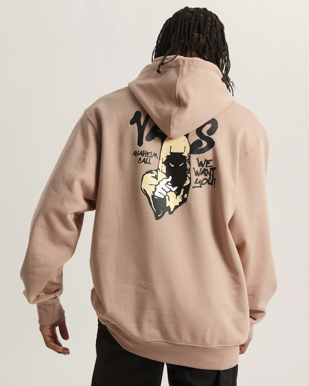 VANS REPEAR SAM LOOSE PO Warm Taupe Pulóver VN000VXEE2V1 - 4
