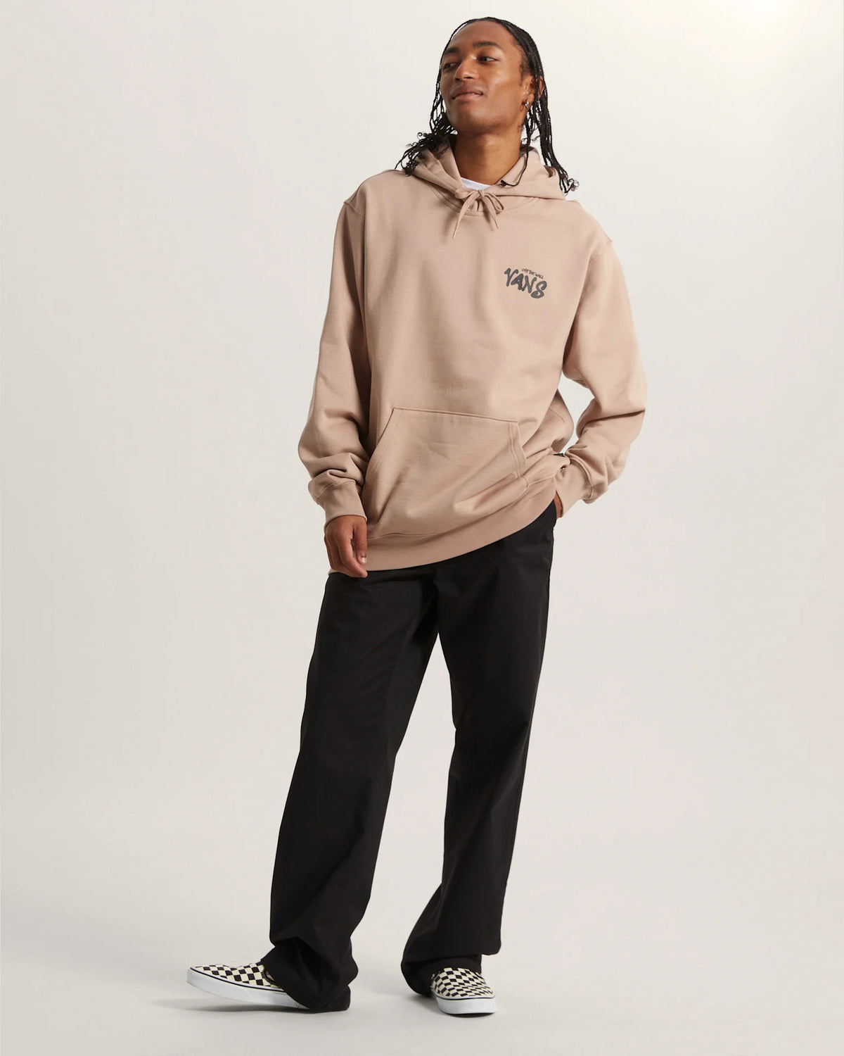 VANS REPEAR SAM LOOSE PO Warm Taupe Pulóver VN000VXEE2V1 - 6