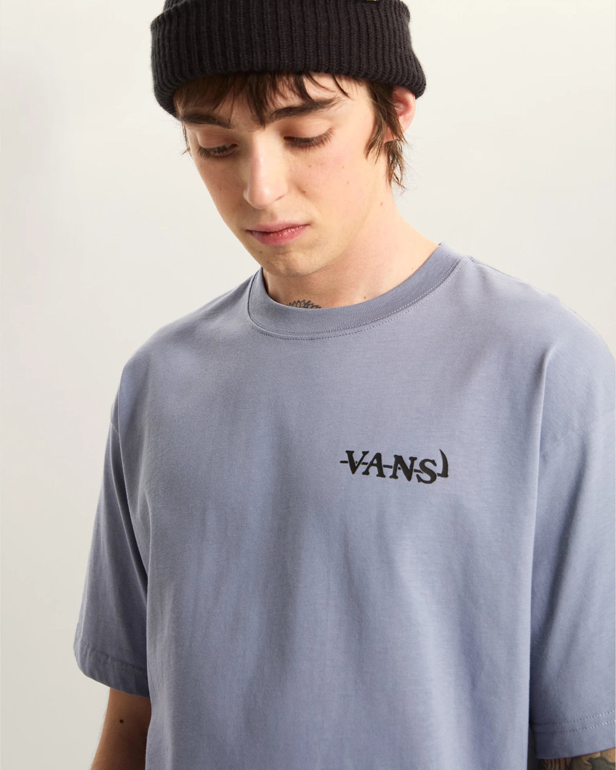 VANS ALL & NOUGHT LOOSE SS TEE Glacial Slate Póló VN000VY9FOI1 - 6