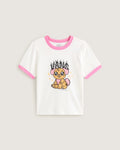 VANS PUPPY W RINGER TEE EGRET Póló VN000W24C9F1 - 1