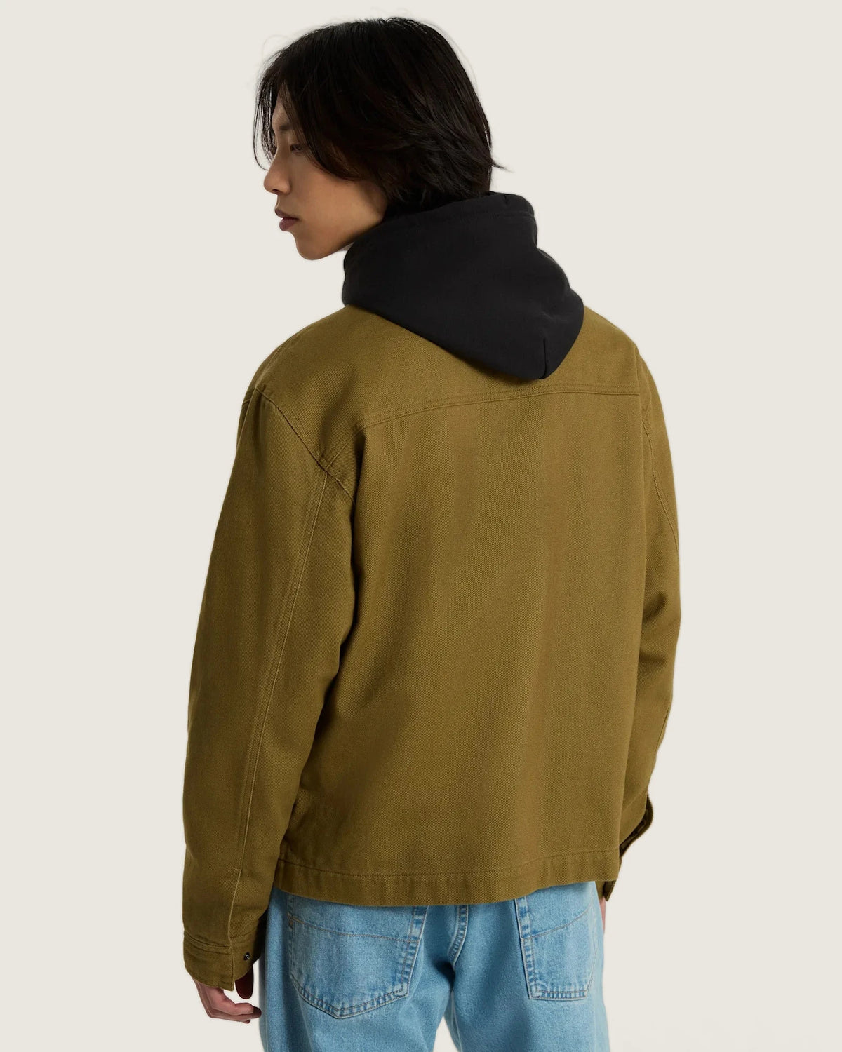 Vans McAvoy II Zip Station Jacket Olive Brown Textil VN000W50OVB1 - 4