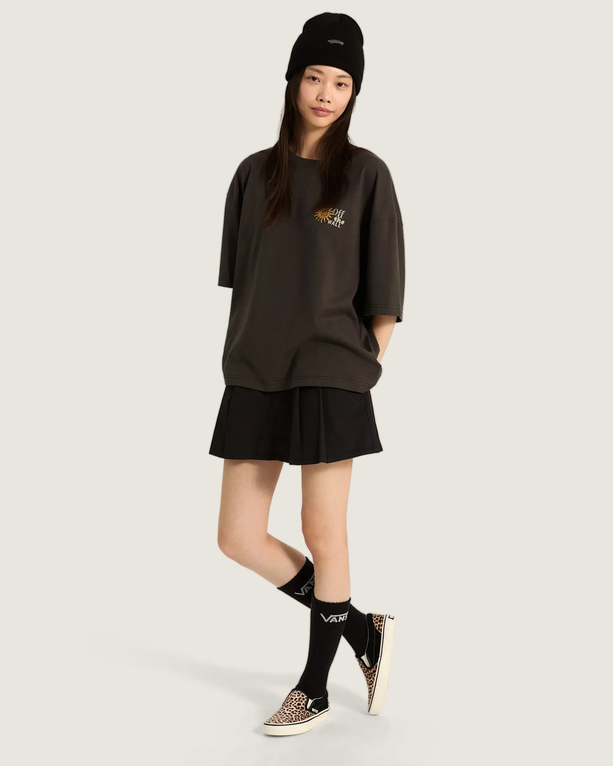 Vans Dreams Spill SS Tee Faded Black Textil VN000WSSEMV1 - 4
