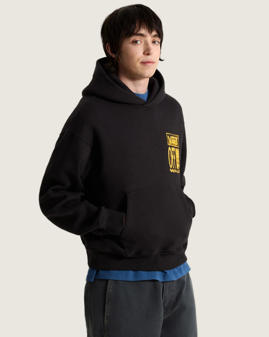 Vans Cut and Paste Pullover Black Textil VN000WTNBLK1 - 3