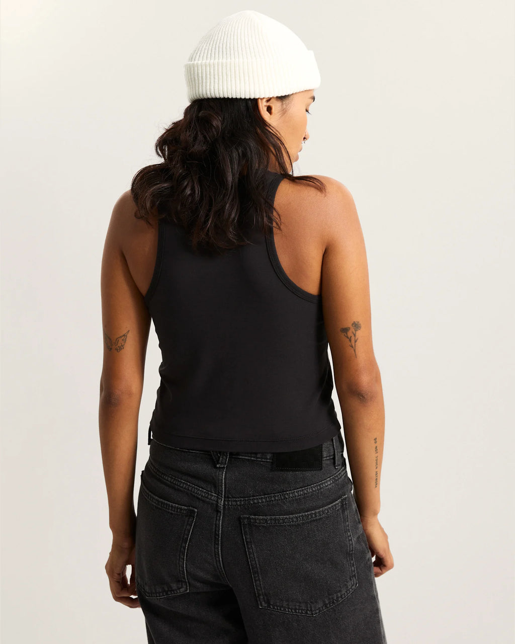 VANS OVAL LOGO TANK Black Trikó VN000XDPBLK1 - 4