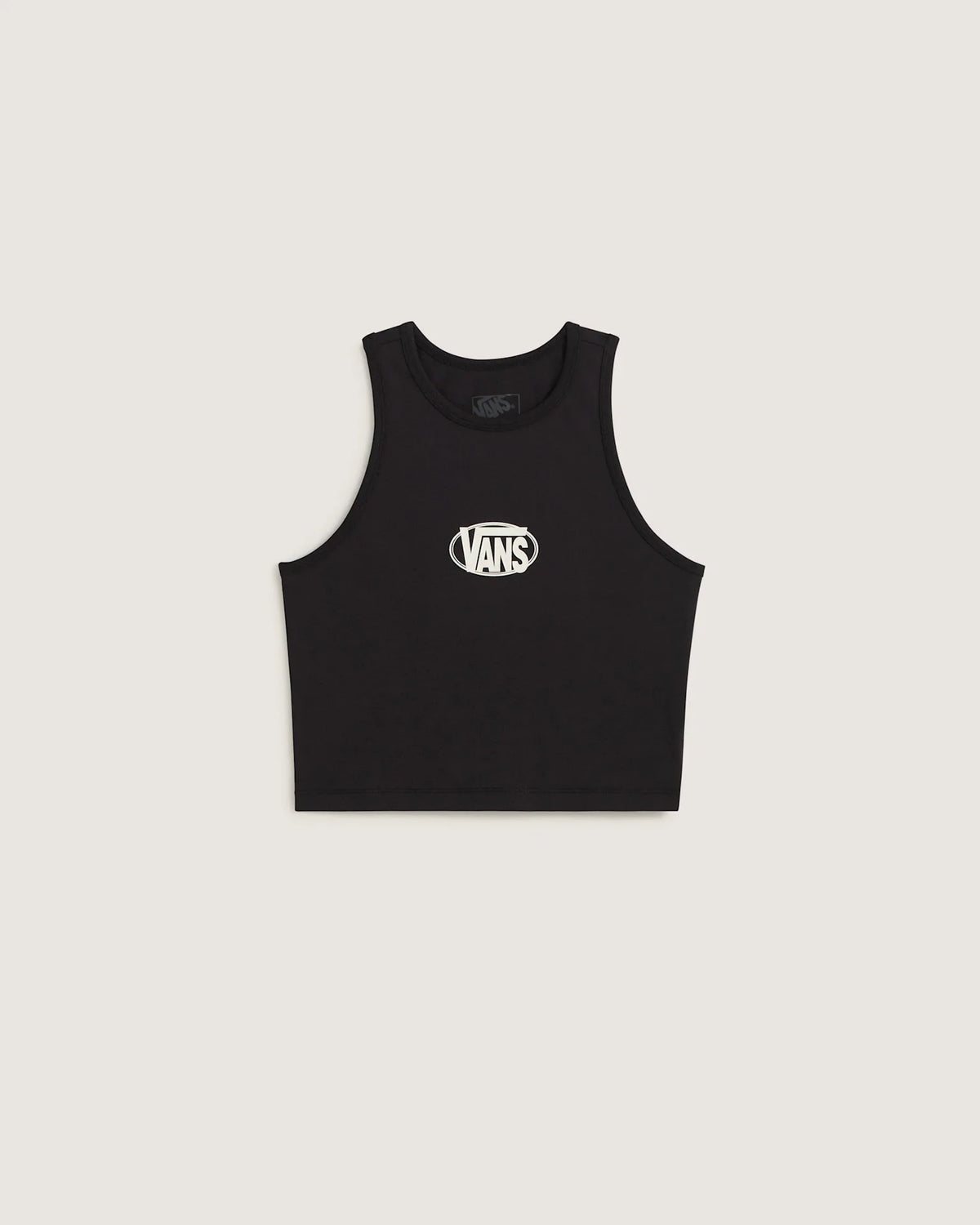 VANS OVAL LOGO TANK Black Trikó VN000XDPBLK1 - 1