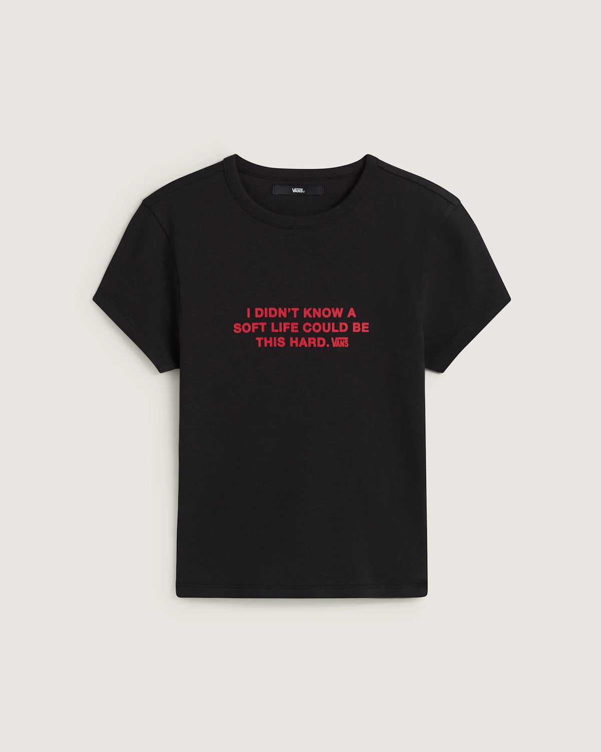 VANS SOFT LIFE BABY TEE Black Póló VN000XDUBLK1 - 1