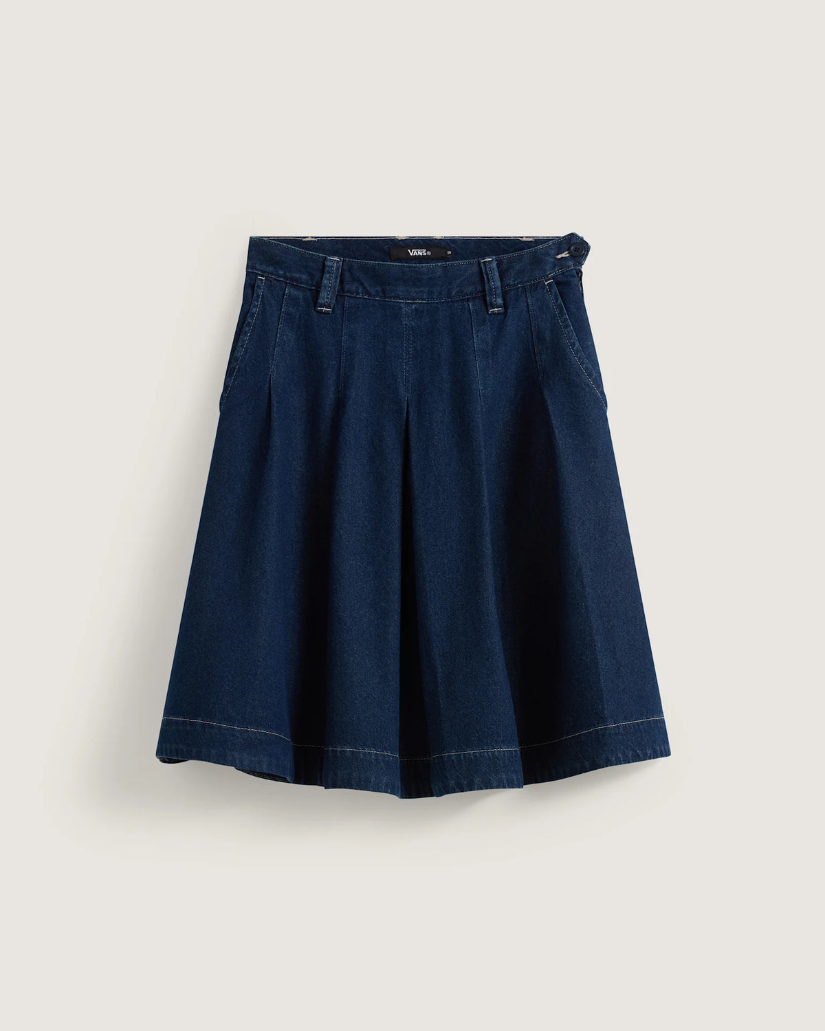 VANS Authentic Chino Denim Skirt Dark Rinse Szoknya VN000XEGDRR1 - 1