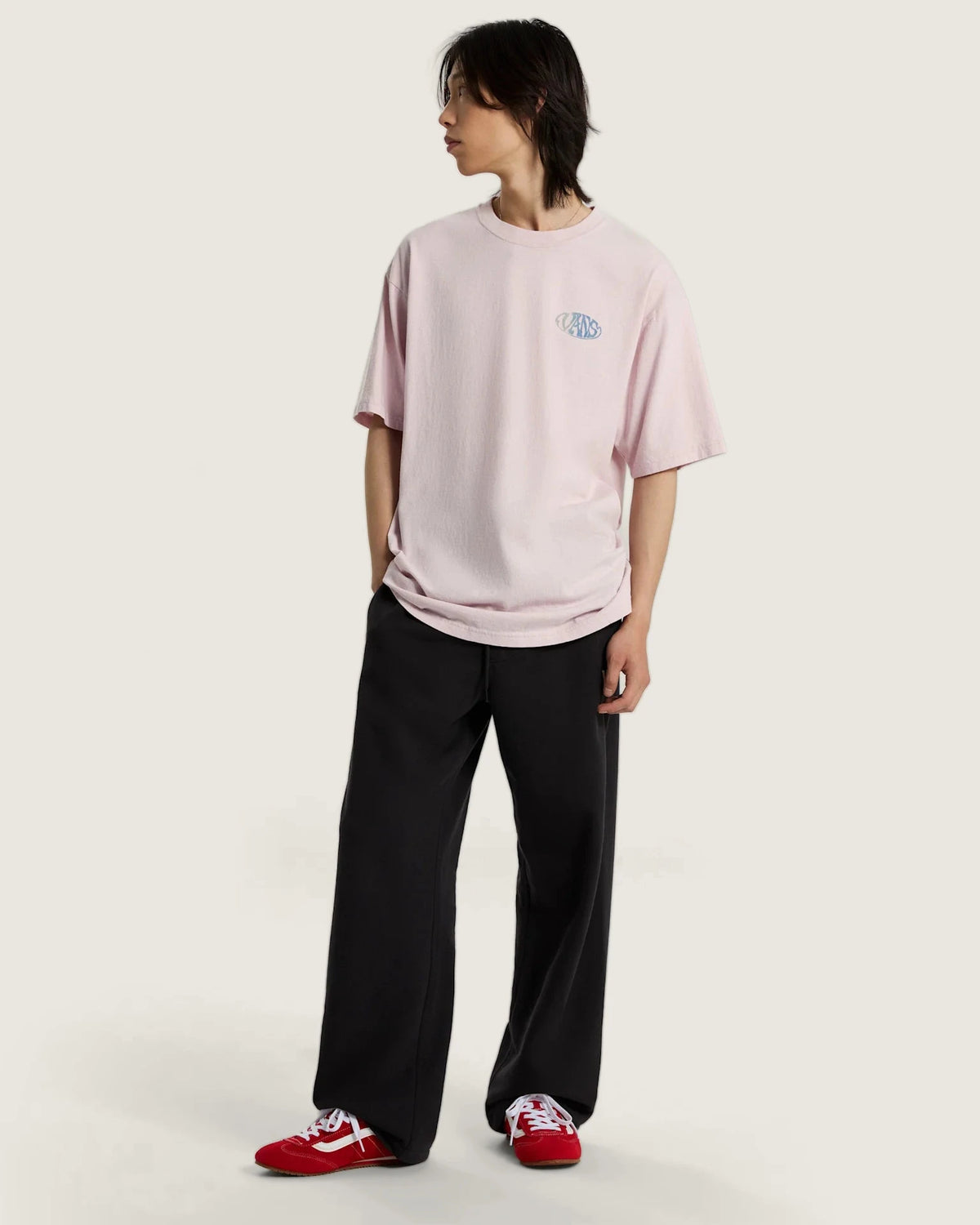 Vans Stretch Logo Straight Leg Pant Black Textil VN000XEPBLK1 - 5