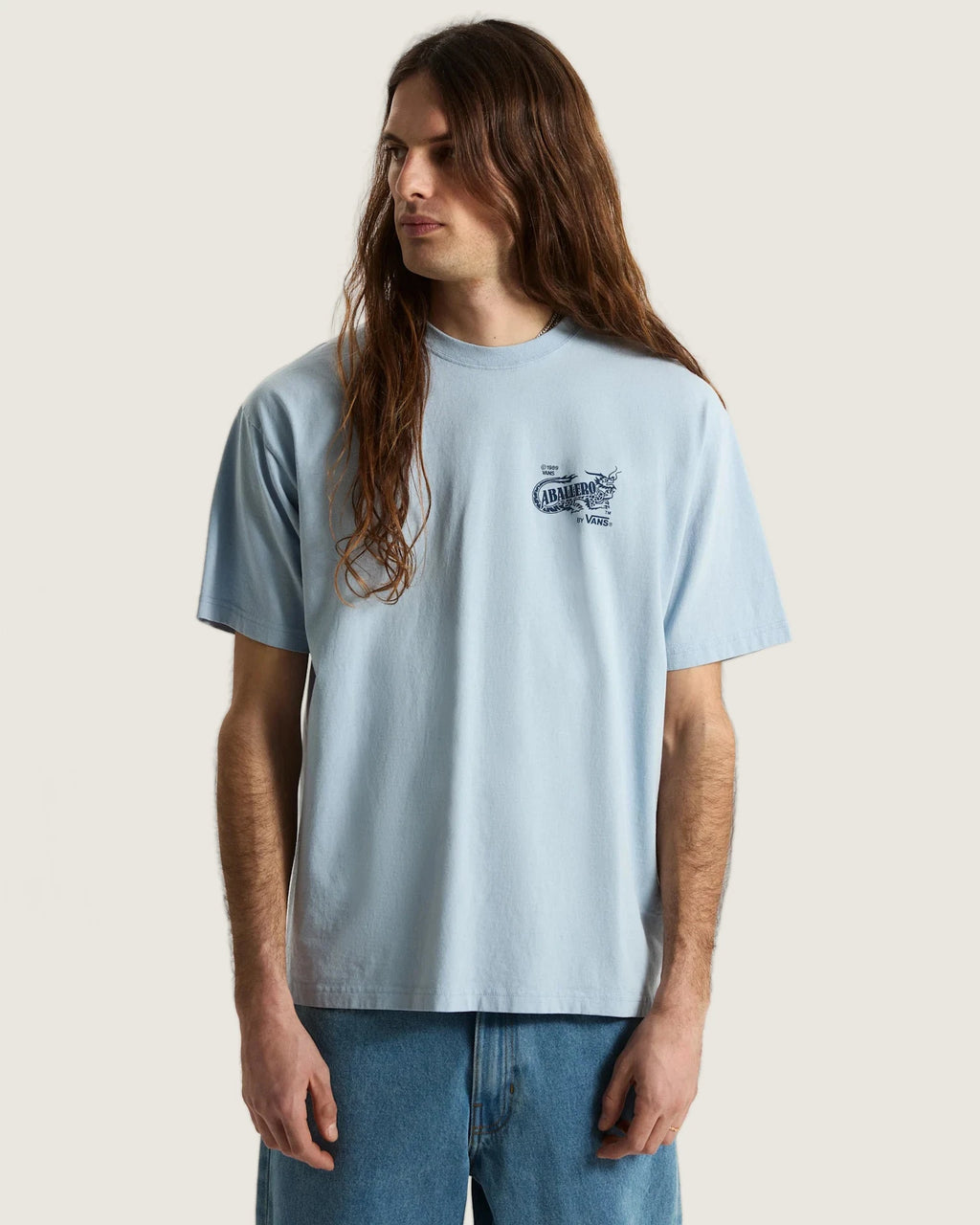 Vans Caballero SS Tee Soft Slate Textil VN000XHBH901 - 3