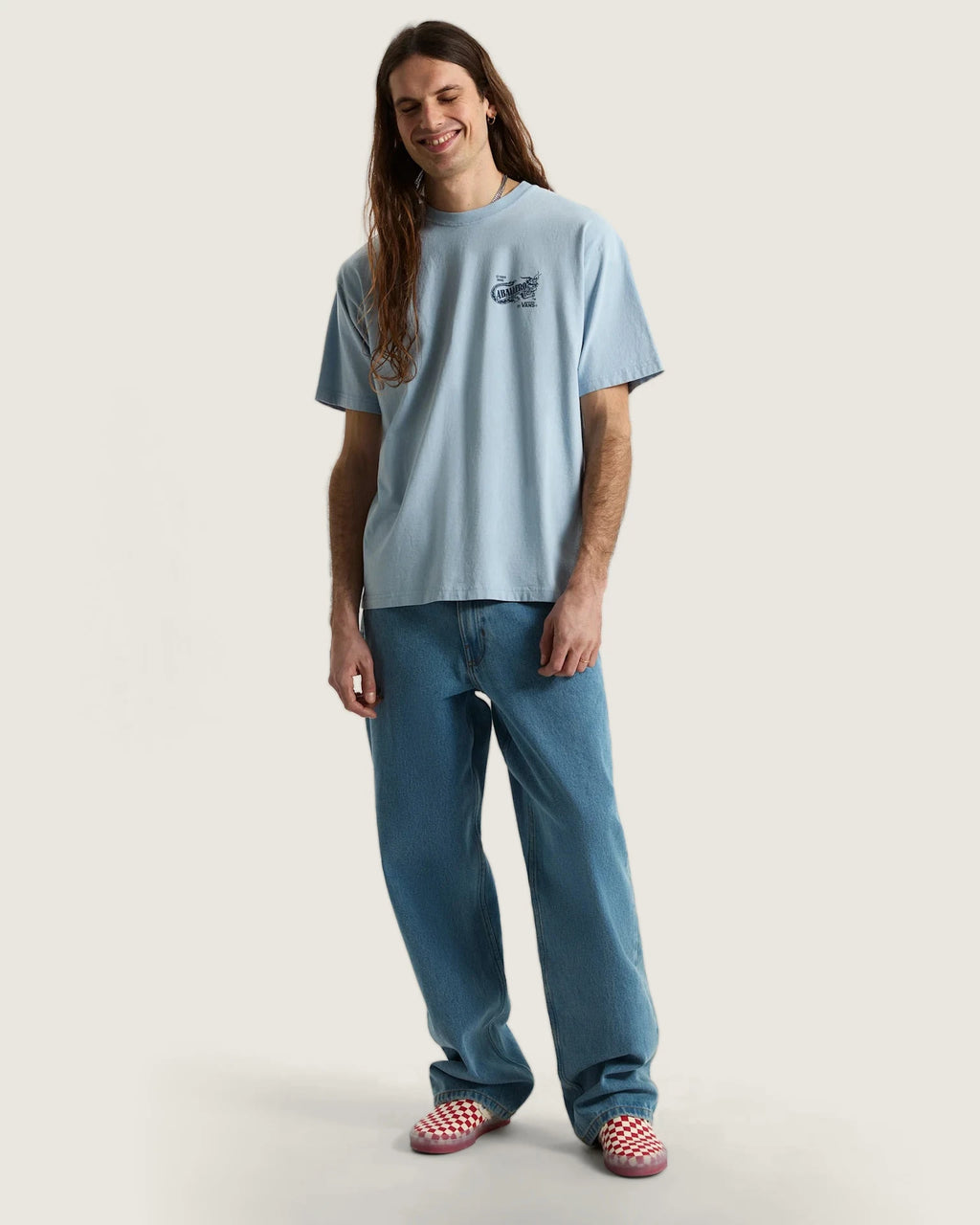 Vans Caballero SS Tee Soft Slate Textil VN000XHBH901 - 5