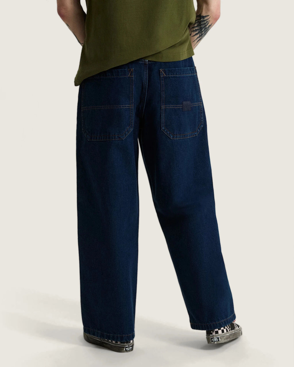 Vans Drill Chore Baggy Carpenter Pant Dark Rinse Textil VN000XHFDRR1 - 4