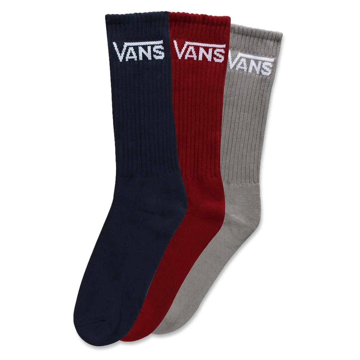 VANS MN CLASSIC CREW (9.5-13, 3PK) Biking Red kép 1