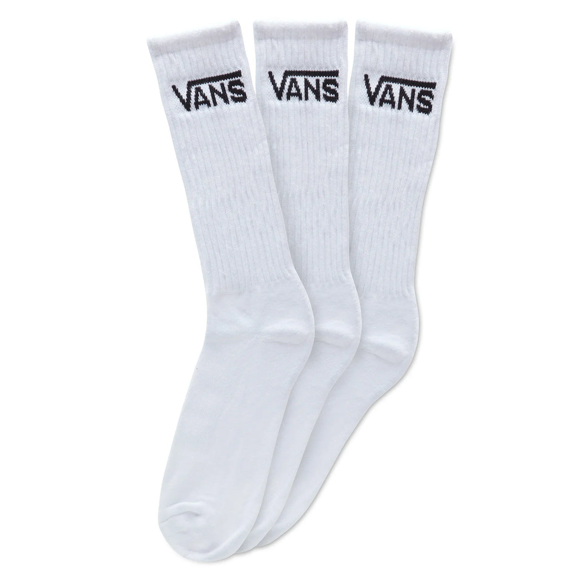 VANS MN CLASSIC CREW (9.5-13, 3PK) White kép 1