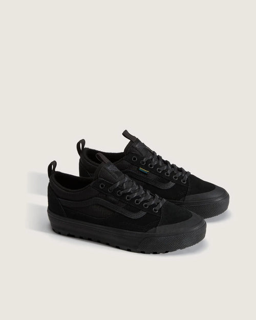 Vans Old Skool Waterproof Insulated MTE RIPSTOP BLACK/BLACK/GREY Black/Black/Gry Cipő VN000Y1T1741 - 2