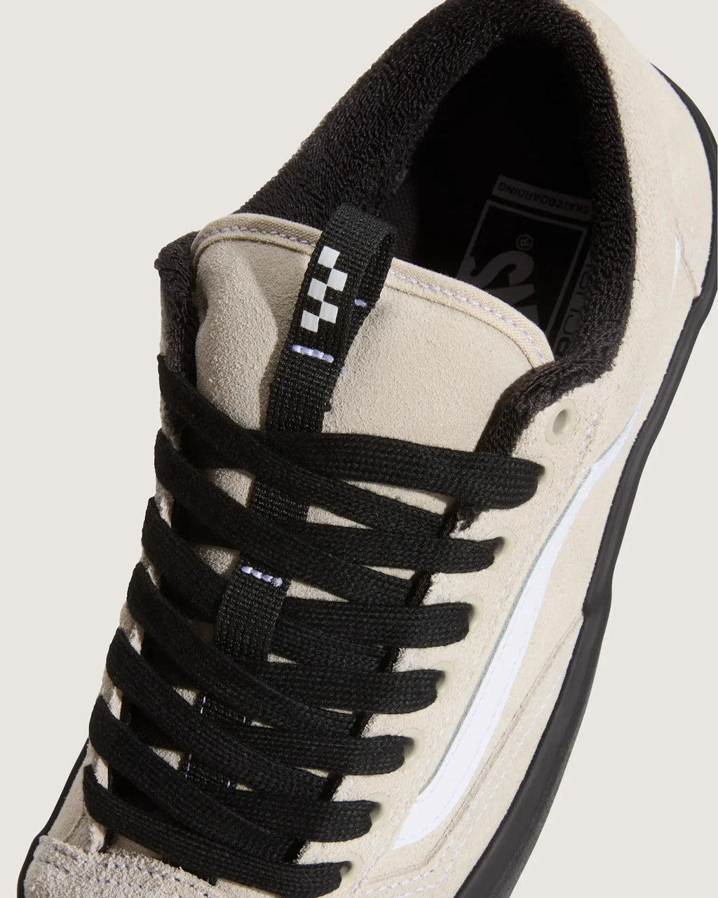 VANS Skate Old Skool 36 + OATMEAL/BLACK Cipő VN000Z3SZO21 - 7