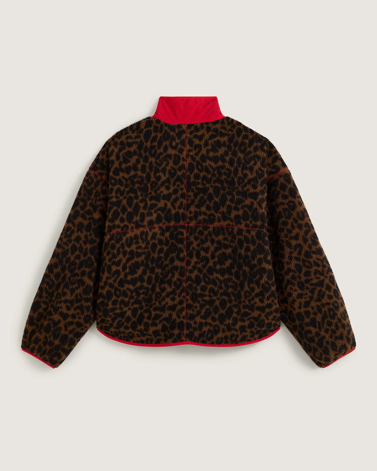 Vans Printed High Pile Jacket Vintage Cocoa Textil VN000ZU2FST1 - 2