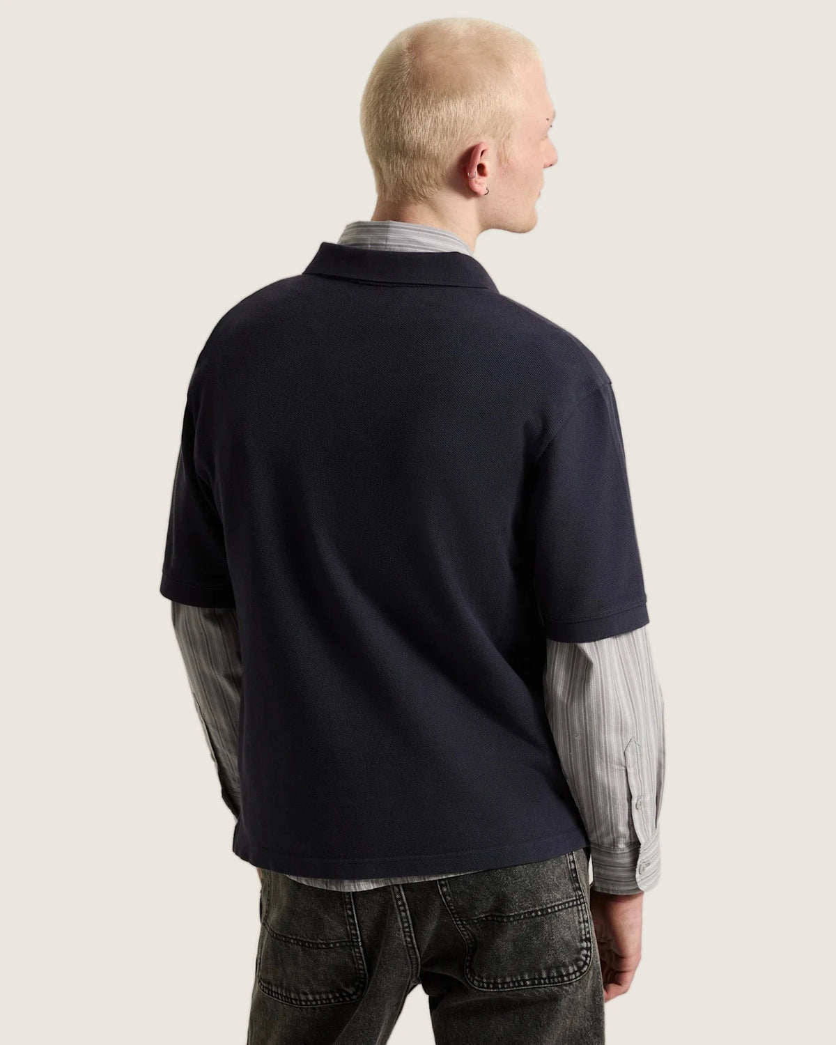Vans Vans X Rowan Z Washed Polo PARISIAN NIGHT Textil VN000ZY4JDU1 - 4