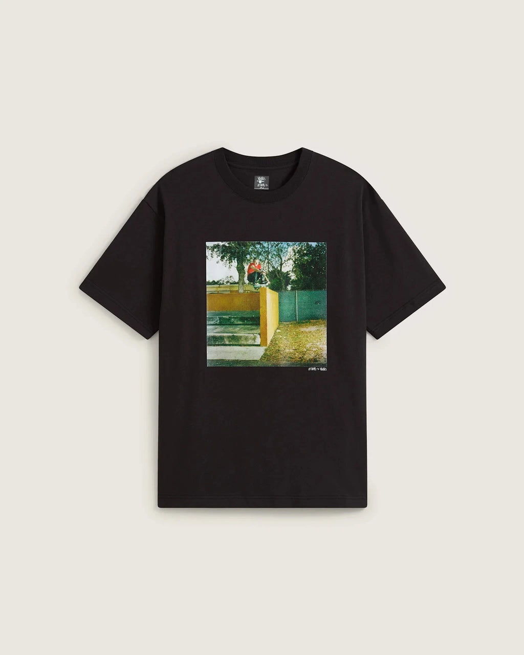 Vans Vans X Atiba Loose SS Tshirt Black Textil VN000ZY8BLK1 - 1