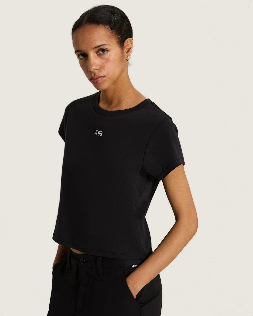 Vans Cameron SS Tee Black Textil VN0010EPBLK1 - 3