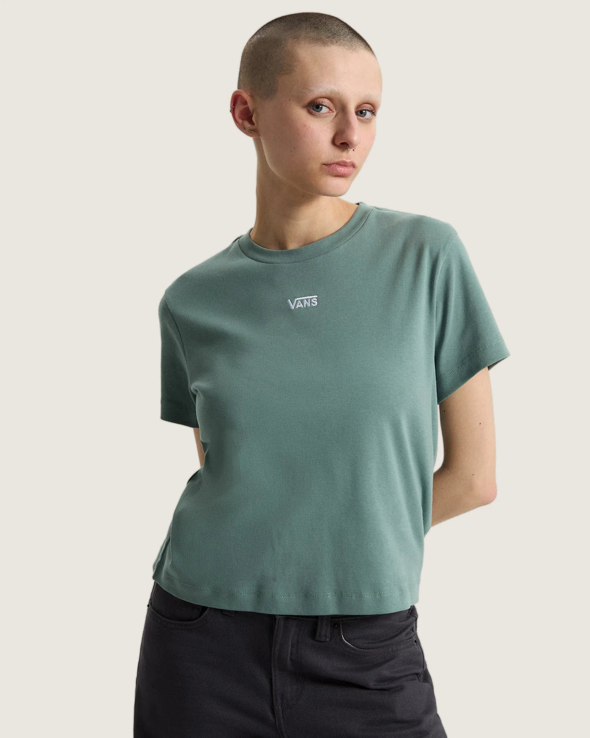 Vans Cameron SS Tee Mint Shadow Textil VN0010EPGRR1 - 3