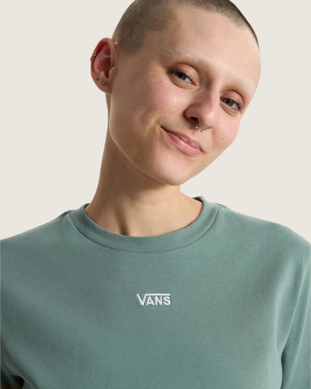 Vans Cameron SS Tee Mint Shadow Textil VN0010EPGRR1 - 6