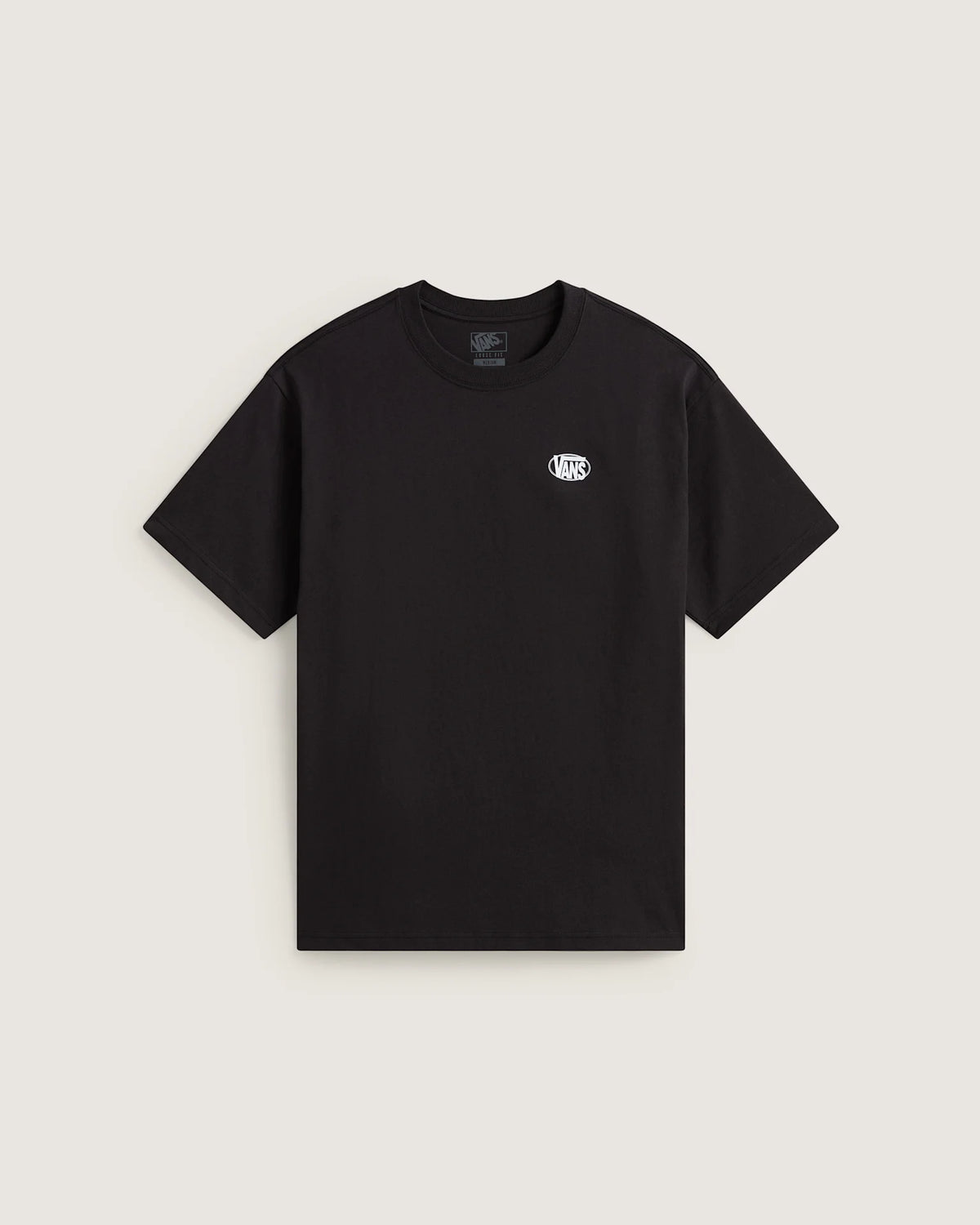 Vans Oval Logo Loose SS Tee Black Textil VN0010FEBLK1 - 1