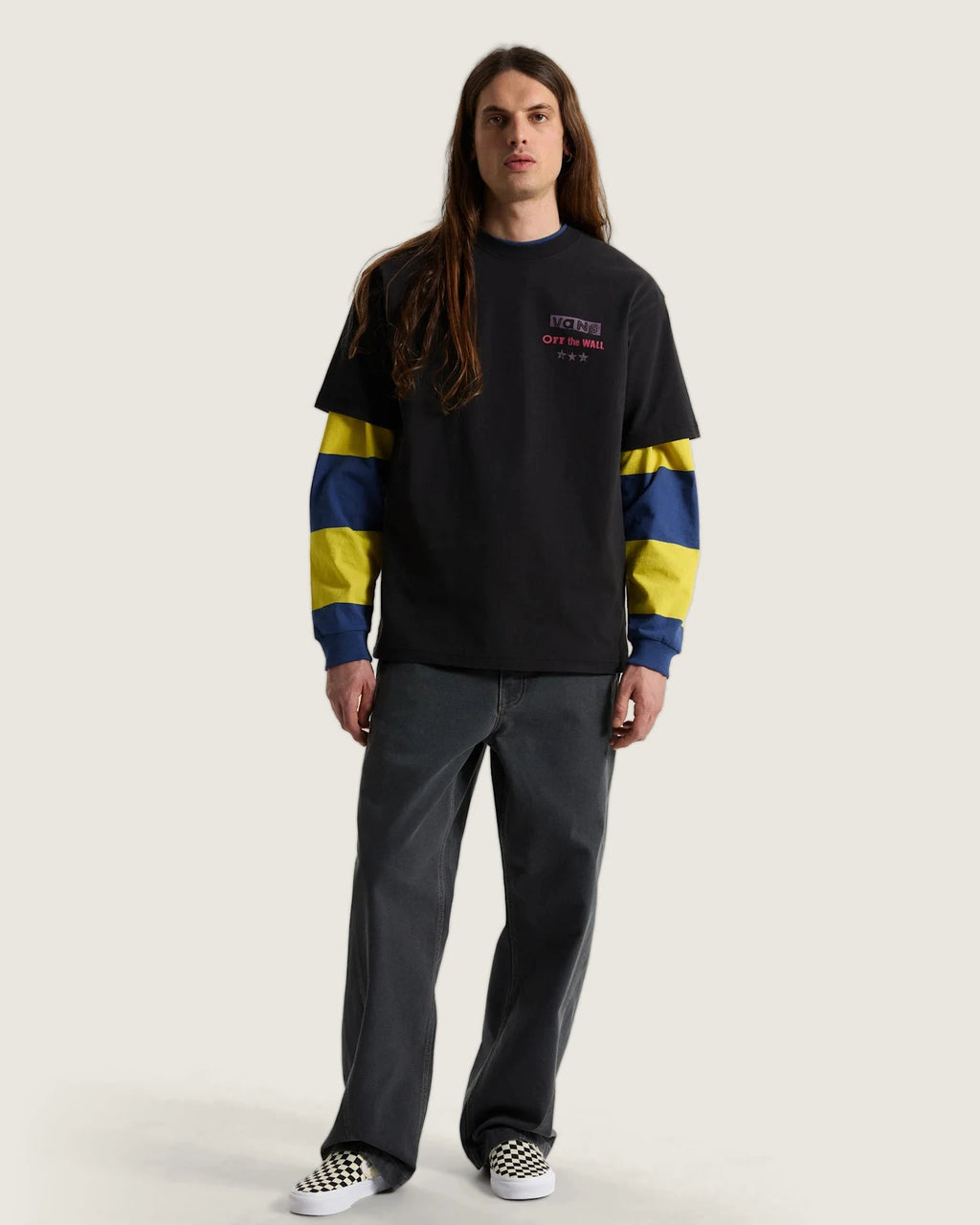 Vans Distorted Reality SS Tee Black Textil VN0010FQBLK1 - 5