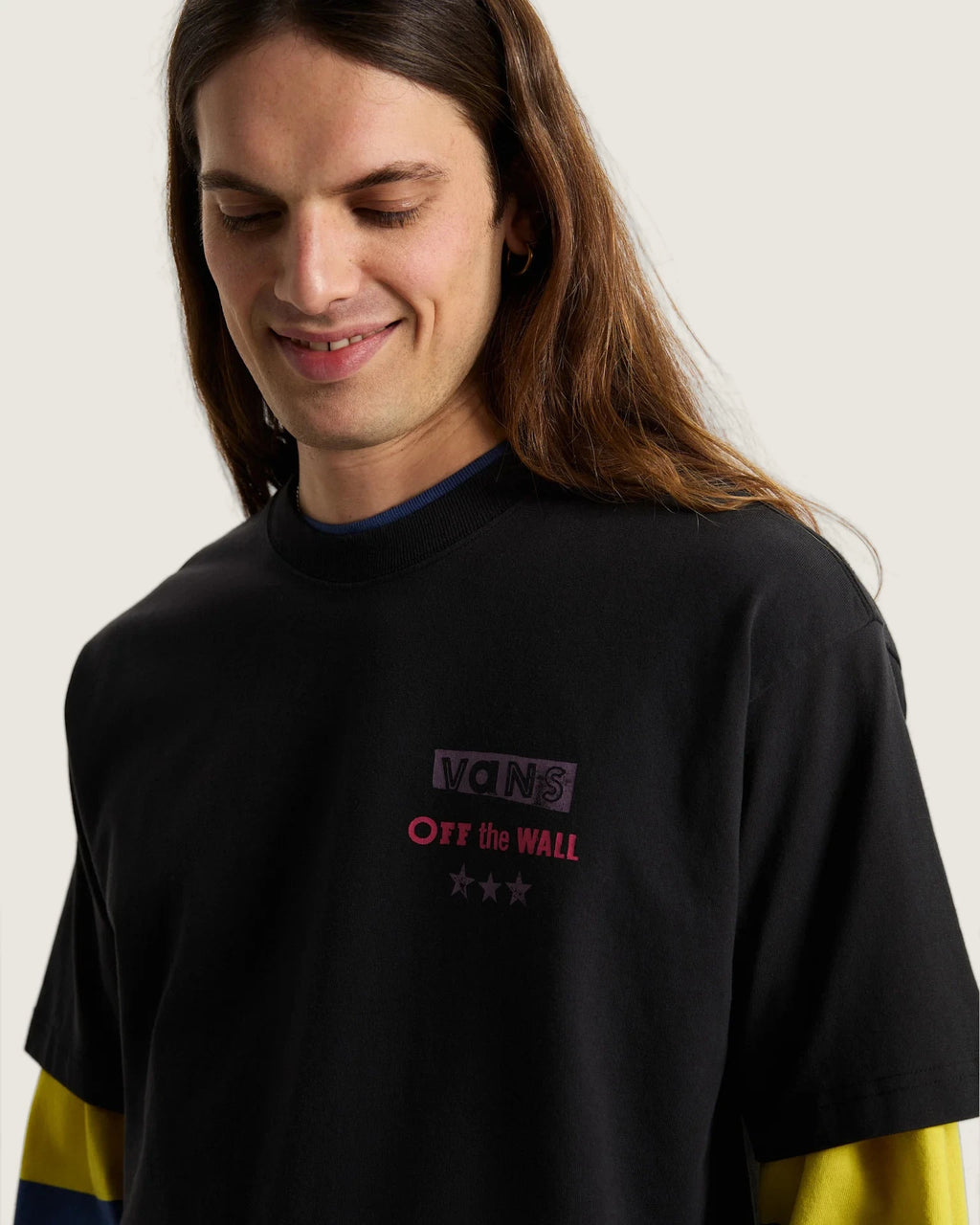 Vans Distorted Reality SS Tee Black Textil VN0010FQBLK1 - 6